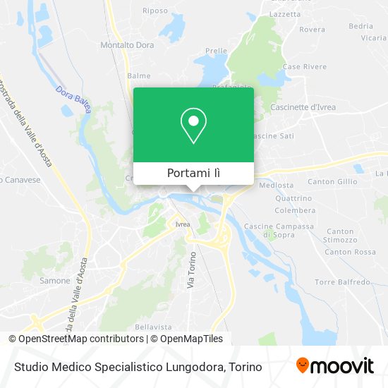 Mappa Studio Medico Specialistico Lungodora