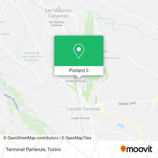 Mappa Terminal Partenze