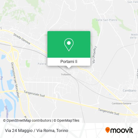 Mappa Via 24 Maggio / Via Roma