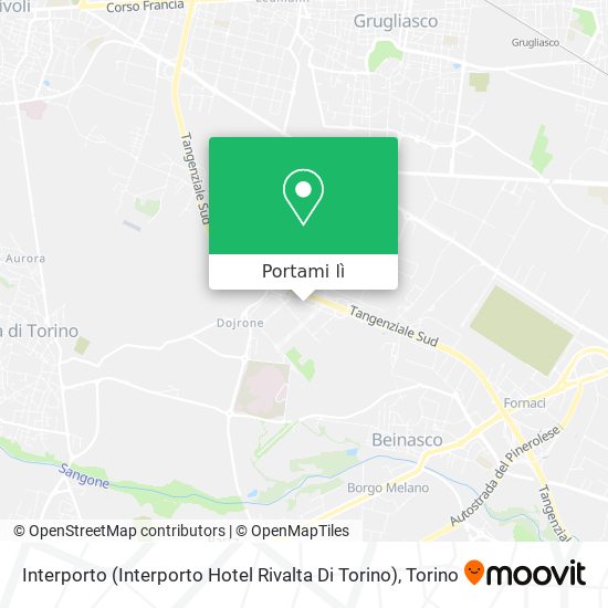 Mappa Interporto (Interporto Hotel Rivalta Di Torino)