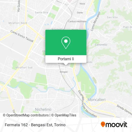 Mappa Fermata 162 - Bengasi Est