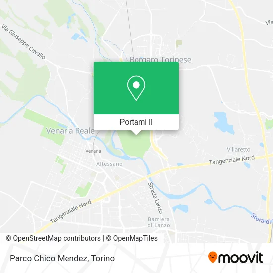 Mappa Parco Chico Mendez