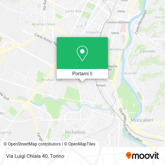 Mappa Via Luigi Chiala 40