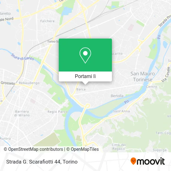 Mappa Strada G. Scarafiotti 44