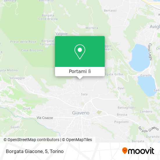 Mappa Borgata Giacone, 5