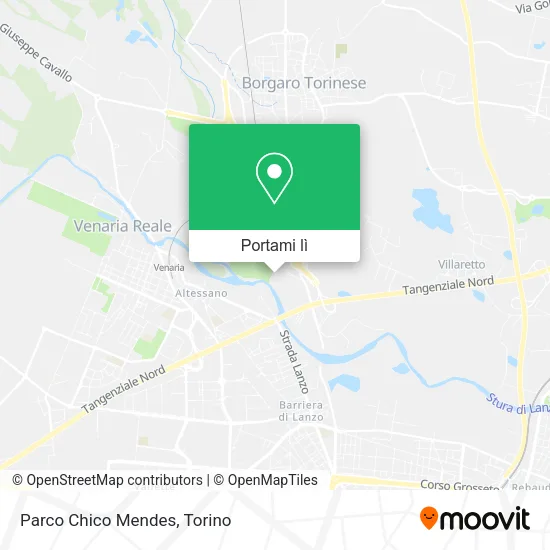 Mappa Parco Chico Mendes