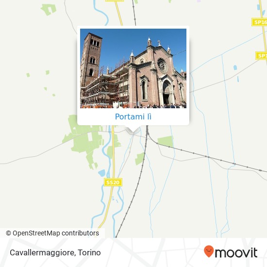 Mappa Cavallermaggiore