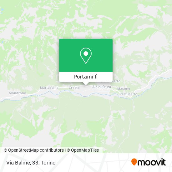 Mappa Via Balme, 33