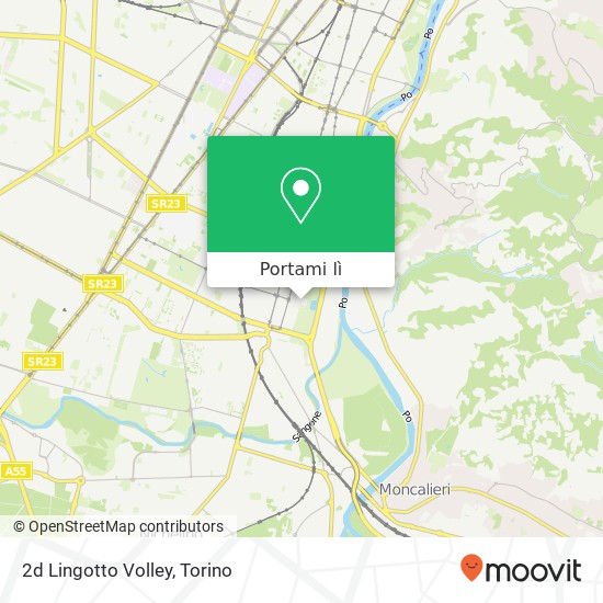 Mappa 2d Lingotto Volley