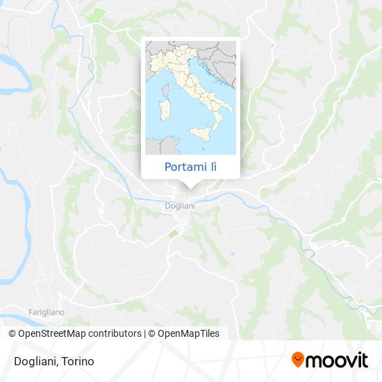 Mappa Dogliani