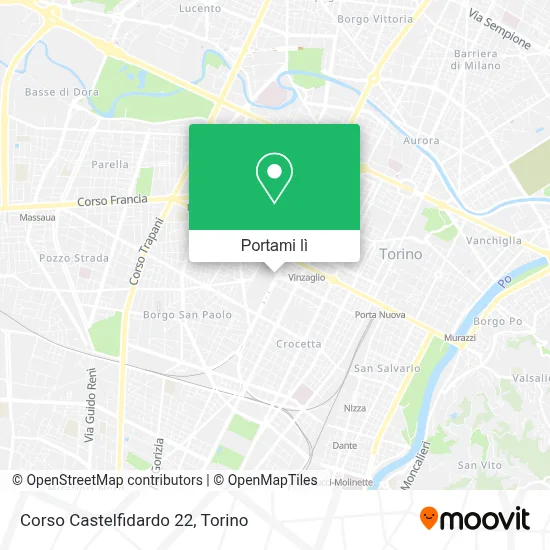 Mappa Corso Castelfidardo  22