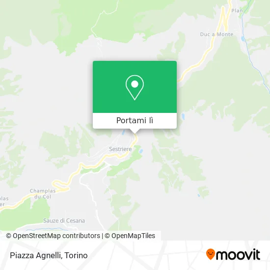 Mappa Piazza Agnelli