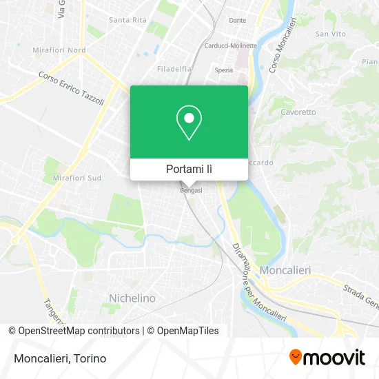 Mappa Moncalieri