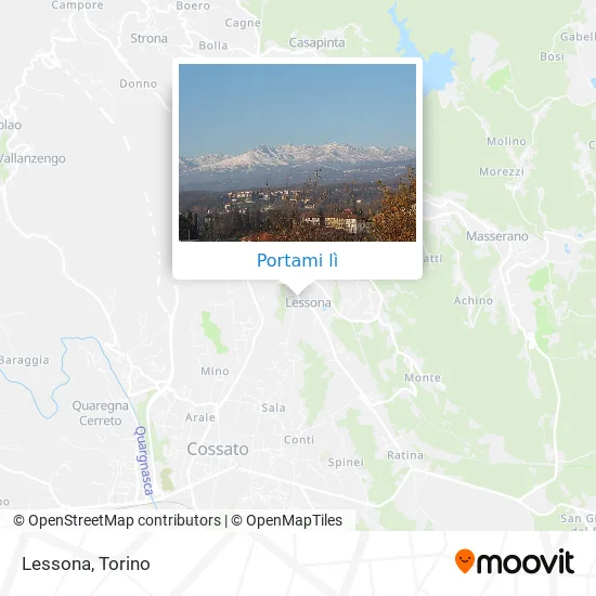 Mappa Lessona