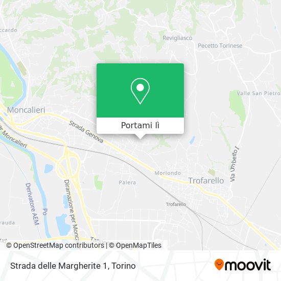 Mappa Strada delle Margherite 1