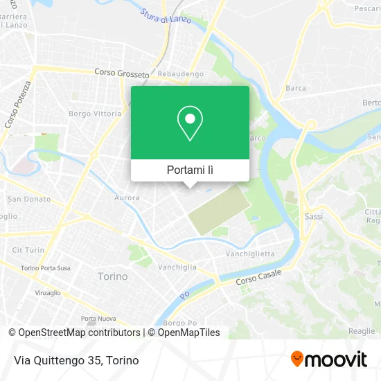 Mappa Via Quittengo  35