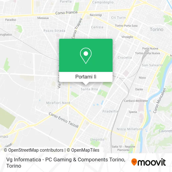 Mappa Vg Informatica - PC Gaming & Components Torino