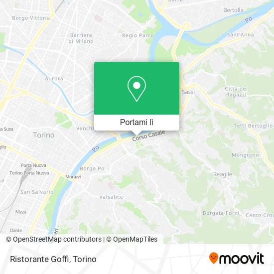 Mappa Ristorante Goffi