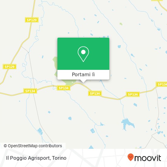 Mappa Il Poggio Agrisport