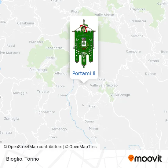Mappa Bioglio
