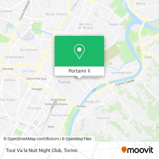 Mappa Tout Va la Nuit Night Club