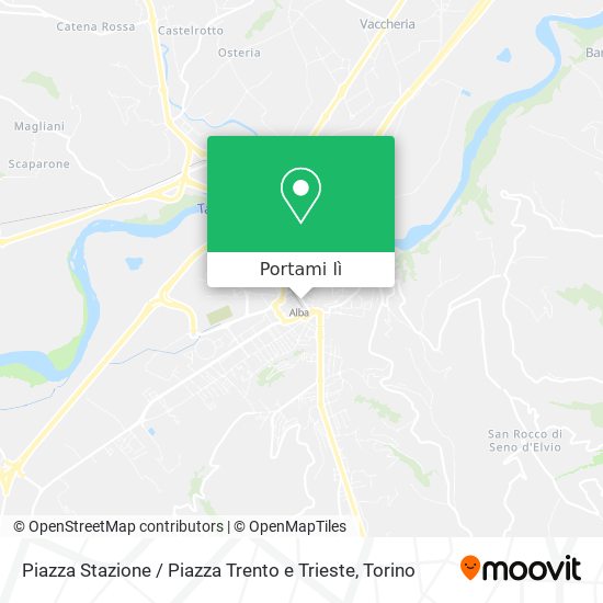 Mappa Piazza Stazione / Piazza Trento e Trieste