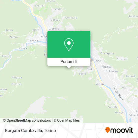 Mappa Borgata Combavilla