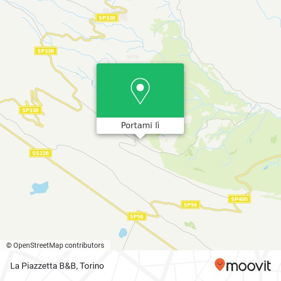 Mappa La Piazzetta B&B