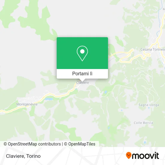 Mappa Claviere