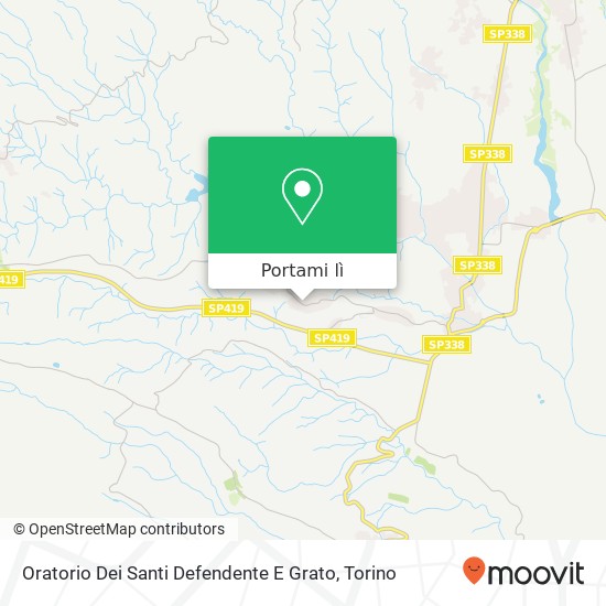 Mappa Oratorio Dei Santi Defendente E Grato