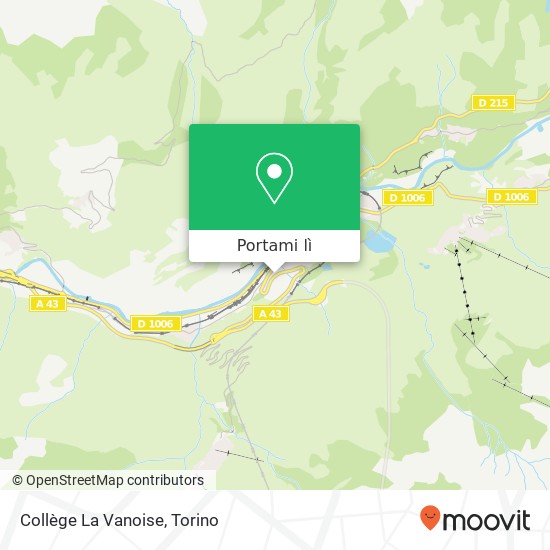 Mappa Collège La Vanoise