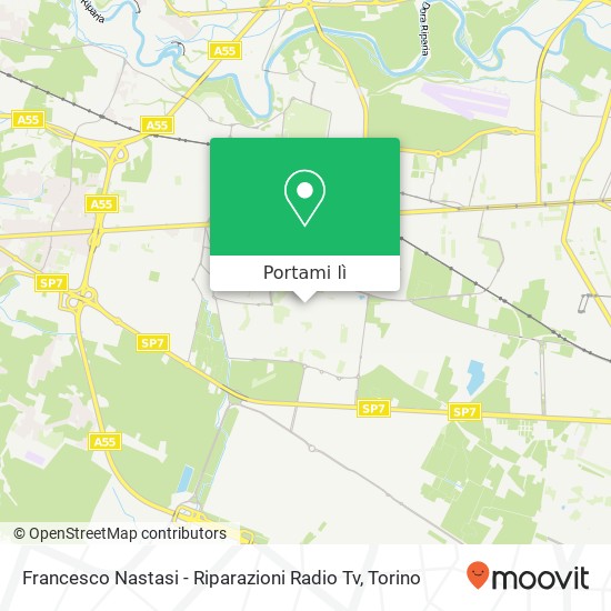 Mappa Francesco Nastasi - Riparazioni Radio Tv