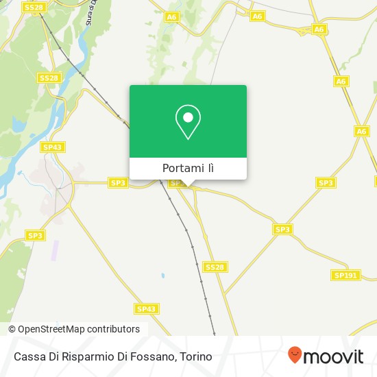 Mappa Cassa Di Risparmio Di Fossano