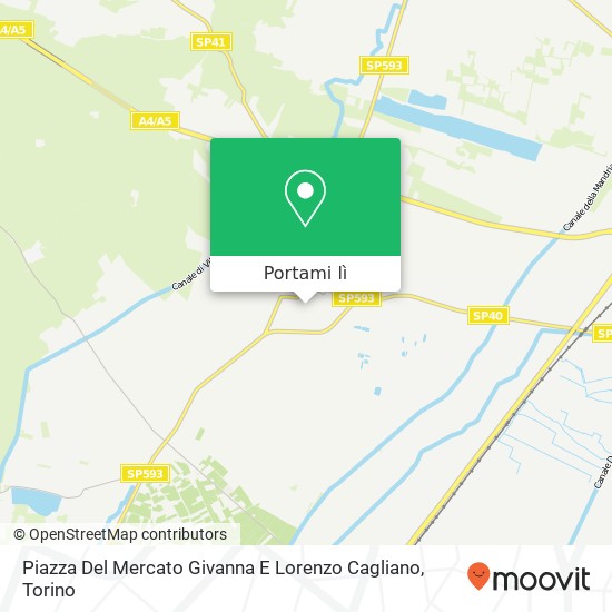 Mappa Piazza Del Mercato Givanna E Lorenzo Cagliano