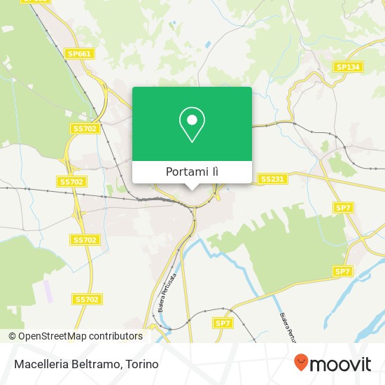 Mappa Macelleria Beltramo