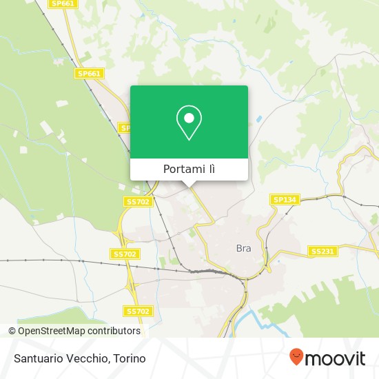 Mappa Santuario Vecchio