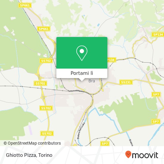 Mappa Ghiotto Pizza