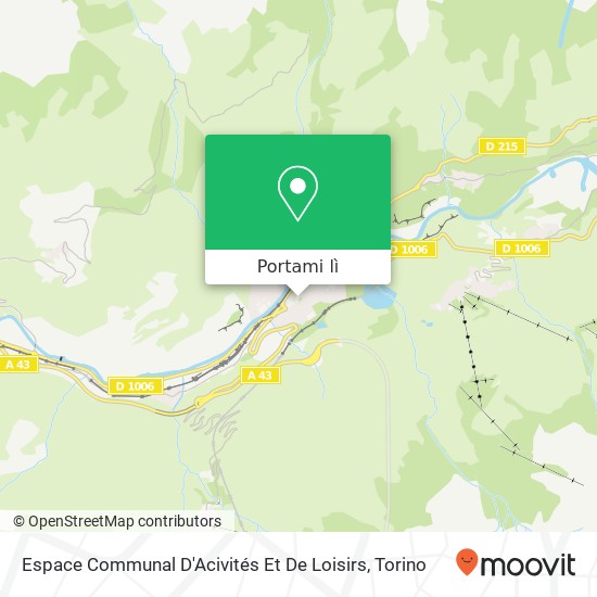 Mappa Espace Communal D'Acivités Et De Loisirs