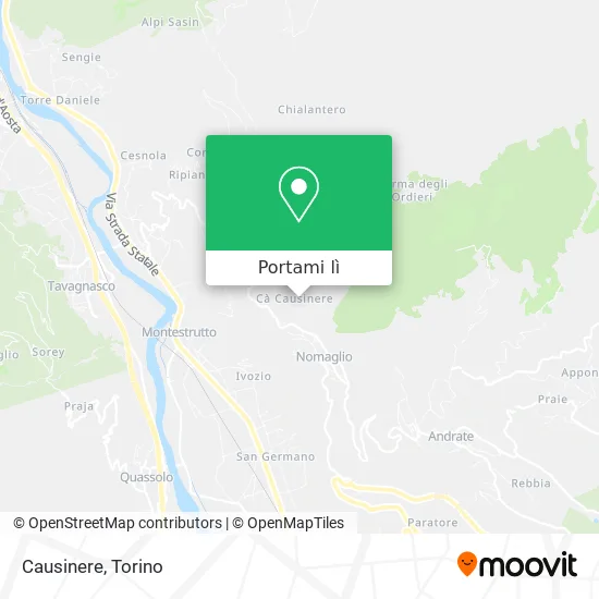 Mappa Causinere