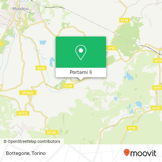 Mappa Bottegone