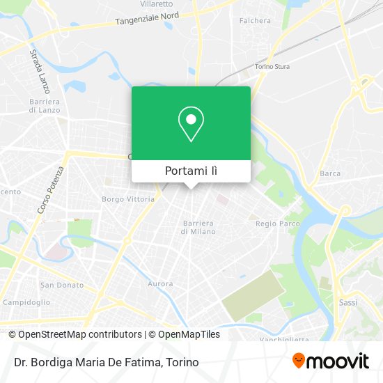 Mappa Dr. Bordiga Maria De Fatima
