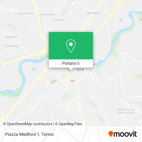 Mappa Piazza Medford 1
