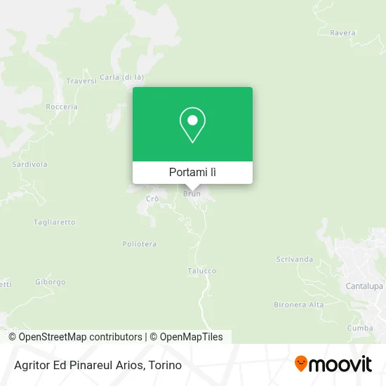 Mappa Agritor Ed Pinareul Arios