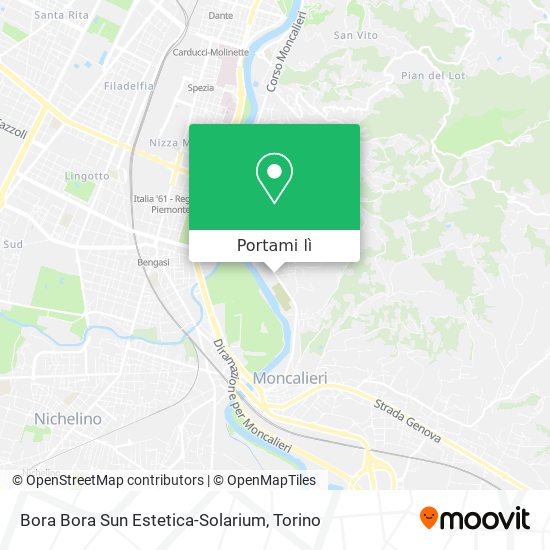 Mappa Bora Bora Sun Estetica-Solarium