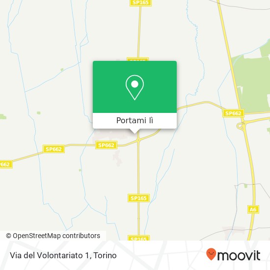 Mappa Via del Volontariato 1