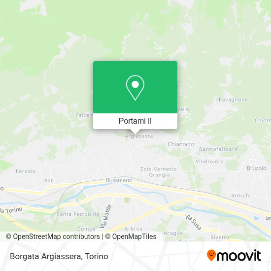 Mappa Borgata Argiassera