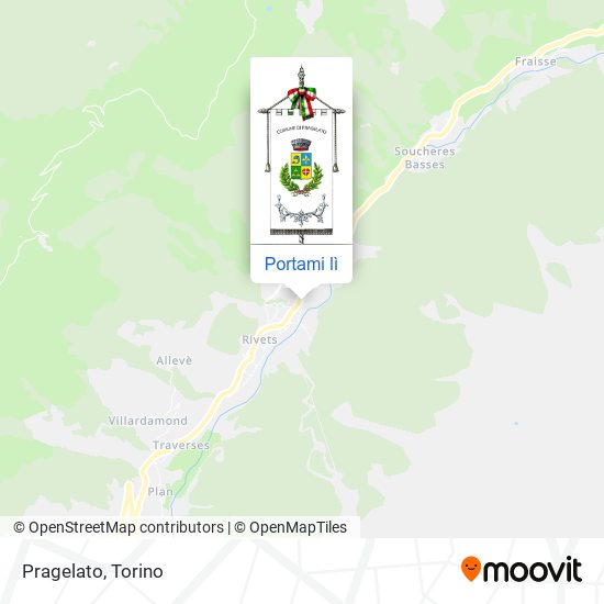 Mappa Pragelato