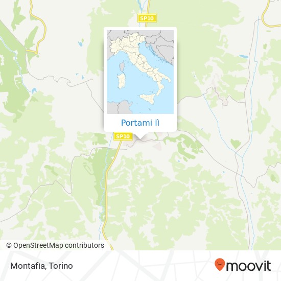 Mappa Montafìa