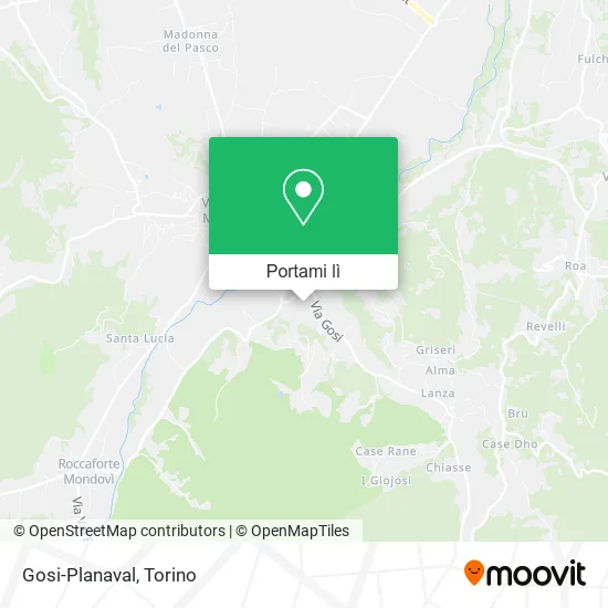 Mappa Gosi-Planaval