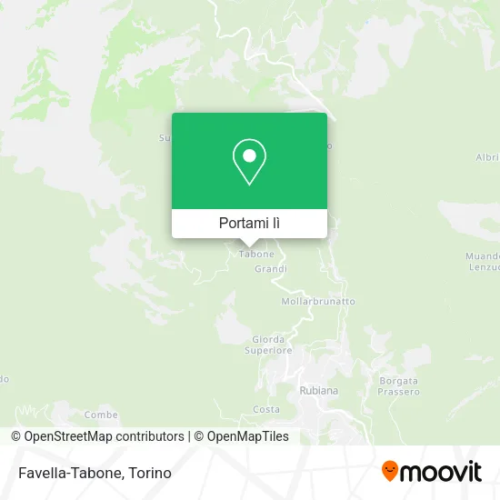 Mappa Favella-Tabone
